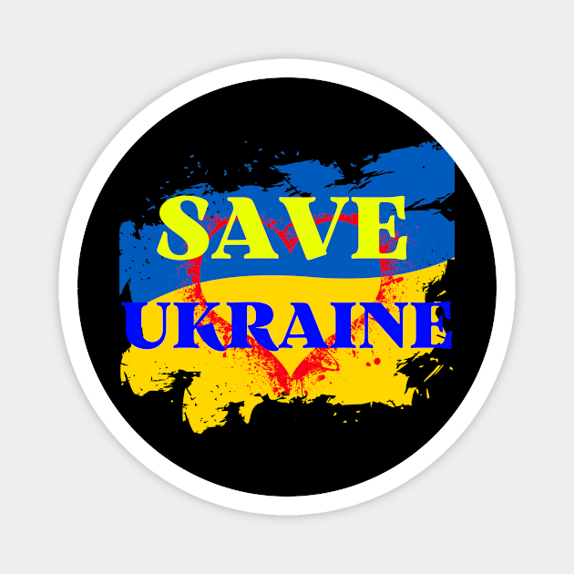 Ukraine Magnet by JuliaUkraine